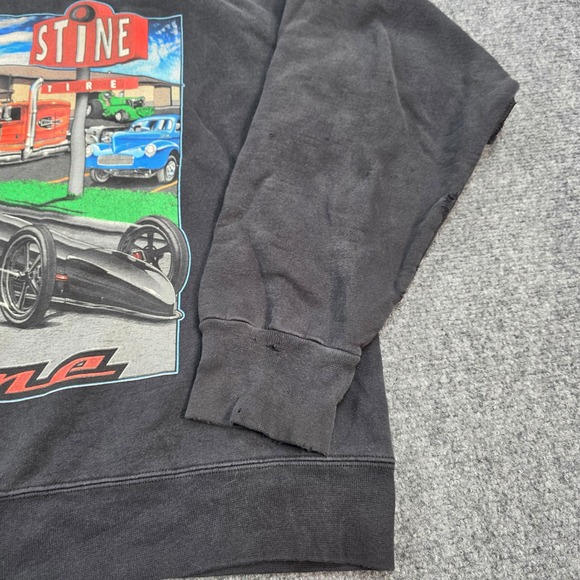 Chris Stine Tire Drag Racing Hoodie Pullover Sweatshirt Car Auto
Distressed Y2K - Picture 8 of 9